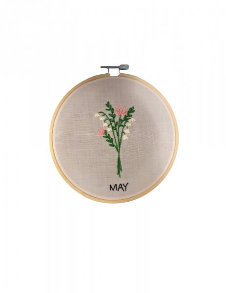 Image for event: Crafty Adults: May Blossom Embroidery Hoop